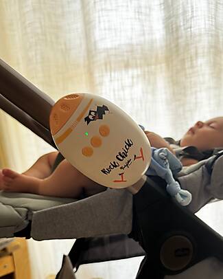 Family Nation Rock Chick™ Automatic Stroller Rocker - 11 Calming Sounds & Bluetooth - USB-C Rechargeable - 0+ Accessories