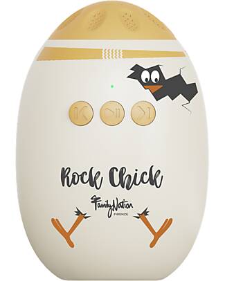 Family Nation Rock Chick™ - Portable & Rechargeable Baby Rocker with White Noise - for Strollers Accessories