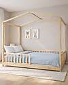Family Nation Set 2: Evi Convertible Montessori Bed 200x90cm + 14cm Anti-mite Mattress Montessori Beds