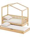 Family Nation Set 2: Evi Convertible Montessori Bed 200x90cm + Bed/Drawer Montessori Beds
