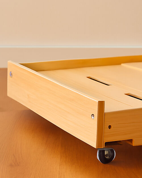 Family Nation Set 2: Evi Evolutionary Montessori Bed 200x90cm + Bed/Drawer Montessori Beds