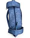 Family Nation Stroller Organizer Bag - Olive - Blue - 100% Cotton - Compatible with All Strollers Organize and Bags