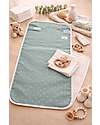 Family Nation Travel Changing Mat - Clover - Green - Waterproof and Foldable Travel Changing Mats