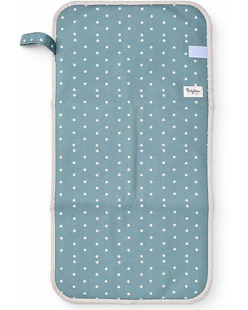 Family Nation Travel Changing Mat - Clover - Green - Waterproof and Foldable Travel Changing Mats