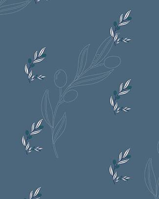 Family Nation Travel Changing Mat - Olive - Blue - Waterproof and Foldable Travel Changing Mats