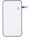 Family Nation Travel Changing Mat - Olive - Blue - Waterproof and Foldable Travel Changing Mats