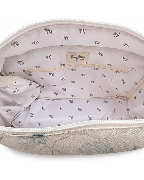 Family Nation Universal Stroller Organizer Bag - Ginko Ivory - Firenze Travel Collection Organize and Bags