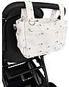 Family Nation Universal Stroller Organizer Bag - Ginko Ivory - Firenze Travel Collection Organize and Bags