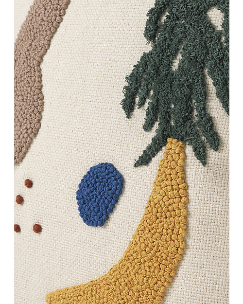 Ferm Living Fruiticana Cushion 40x40 cm - Banana - 100% Cotton Cushions