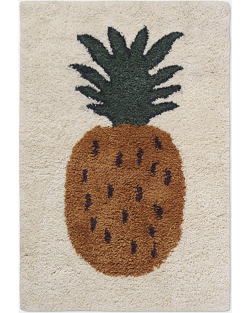 Ferm Living Fruiticana Tufted Rug - Pineapple - 80 x 120 cm Carpets