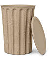 Ferm Living Paper Bin with Lid - Recycled Paper Pulp Storage organisers