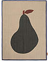 Ferm Living Play Mat - Pear - Padded Organic Cotton Muslin Swaddle