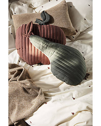 Ferm Living Quilted Cushion 33x59 cm - Green Pear - 100% Organic Cotton Cushions