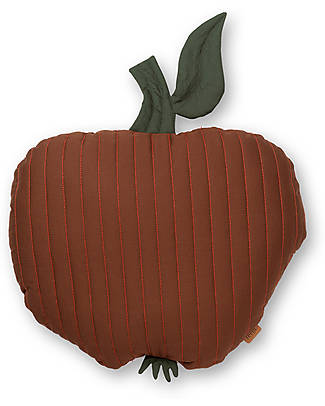Ferm Living Quilted Cushion 45x49 cm - Cinnamon Apple - 100% Organic Cotton Cushions