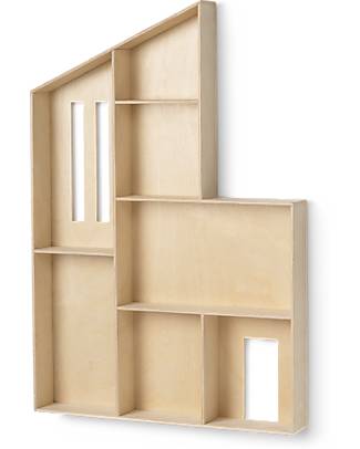 Ferm Living Shelf - Miniature Funkis House - Wood Dolls Houses