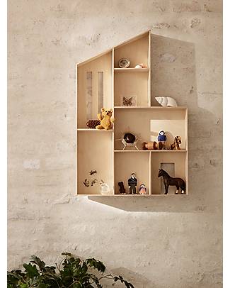 Ferm Living Shelf - Miniature Funkis House - Wood Dolls Houses