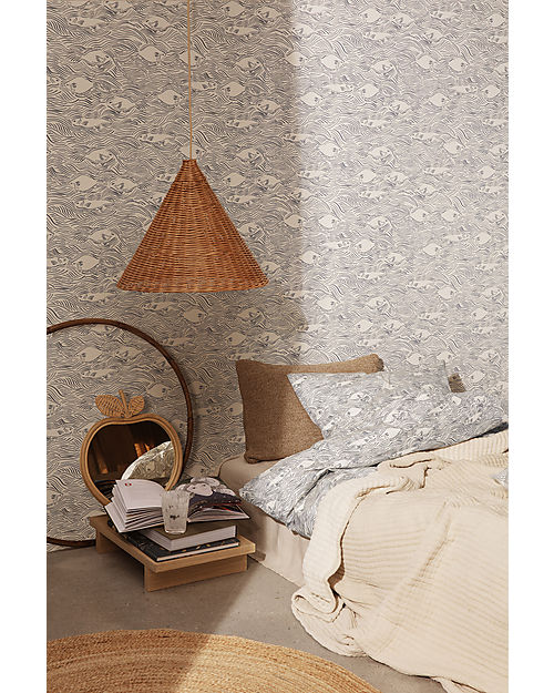 Ferm Living Ula Hoop Ring - Natural - Rattan Outdoor Games and Toys_