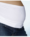 Fertile Mind Bando - White maternity belly band (great support and cover-up!) Maternity Swaddling Clothes
