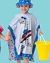 FlapJackKids 2-in-1 Kids Cover Up Dino - 61 x 61 cm (2-6 years) Towels And Flannels