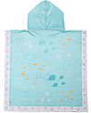 FlapJackKids 2-in-1 Kids Cover Up - Fish+JellyFish (2-6 years) - 61 x 61 cm Towels And Flannels