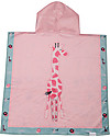 FlapJackKids 2-in-1 Kids Cover Up - Giraffe+Zoo (2-6 years) - 61 x 61 cm Towels And Flannels