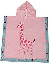 FlapJackKids 2-in-1 Kids Cover Up - Giraffe+Zoo (2-6 years) - 61 x 61 cm Towels And Flannels