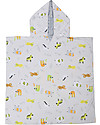FlapJackKids 2-in-1 Kids Cover Up Sloth+Zoo -  (2-6 years) 61 x 61 cm Towels And Flannels