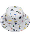 FlapJackKids Baby Reversible Summer Hat Anti-UV UPF 50+ Dino Sunhats