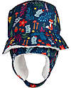 FlapJackKids Bucket Winter Hat - Forest - Soft Sherpa Lining Winter Hats