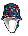 FlapJackKids Bucket Winter Hat - Forest - Soft Sherpa Lining Winter Hats