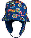 FlapJackKids Bucket Winter Hat - Patches - Soft Sherpa Lining Winter Hats