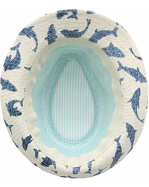 FlapJackKids Fedora Hat - Shark - New Design Sunhats