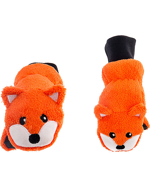 FlapJackKids Fleece Puppet Mittens Fox, 2-6 years Gloves