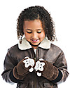 FlapJackKids Fleece Puppet Mittens Monkey, 2-6 years Gloves