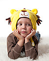 FlapJackKids Reversable Fleece Winter Hat - Lion/Monkey - SPF 50+ Winter Hats