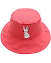 FlapJackKids Reversible Colouring Sun Hat - 100% Cotton - Bunny Sunhats
