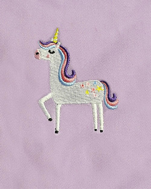 FlapJackKids Reversible Colouring Sun Hat - 100% Cotton - Unicorn Sunhats