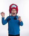 FlapJackKids Reversible Fleece Winter Hat - Dinosaurs - SPF 50+ Winter Hats
