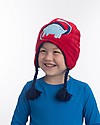 FlapJackKids Reversible Fleece Winter Hat - Dinosaurs - SPF 50+ Winter Hats