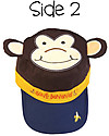 FlapJackKids Reversible Kids Cap SPF 50 - Lion+Monkey - 100% Cotton Sunhats