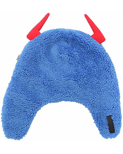 FlapJackKids Reversible Sherpa Hat - Monsters - Ultra Soft Winter Hats