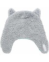 FlapJackKids Reversible Sherpa Hat - Wolf + Ski Goggles - Ultra Soft Winter Hats