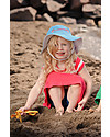 FlapJackKids Reversible Summer Hat Anti-UV UPF 50+, Dolphin+Flamingo - 100% cotton Sunhats