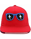 FlapJackKids Summer Brim Cap 3D - Monster - Elasticated Cotton (4-6 Years) Sunhats