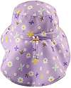 FlapJackKids Sunhats with Neck Cape - Anti-UV SPF50+ - Daisy Sunhats