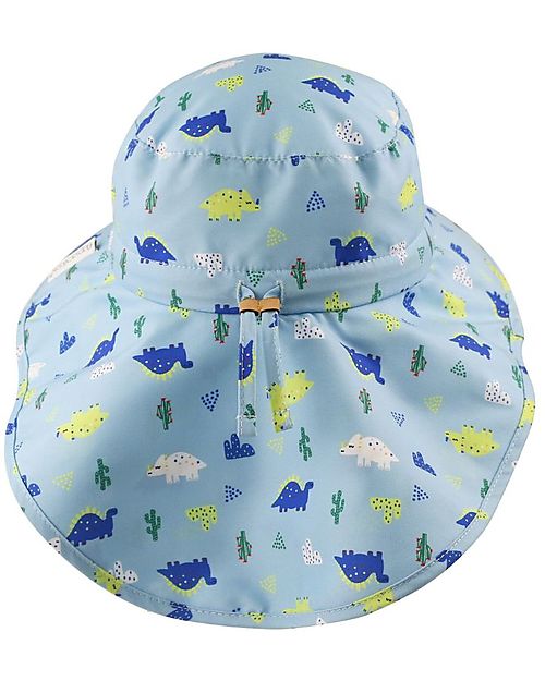 FlapJackKids Sunhats with Neck Cape - Anti-UV SPF50+ - Dinosaurs Sunhats