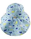 FlapJackKids Sunhats with Neck Cape - Anti-UV SPF50+ - Dinosaurs Sunhats