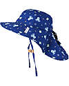 FlapJackKids Sunhats with Neck Cape - Anti-UV SPF50+ - Octopus Sunhats