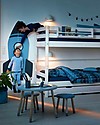 Flexa Bunk Bed with Straight Ladder and Drawers - 200x90 cm Bunk Beds