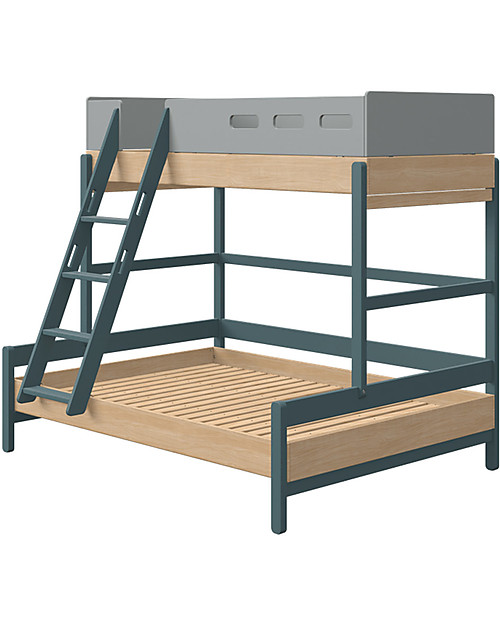 Flexa Family Bunk Bed Popsicle For, Three Person Bunk Bed